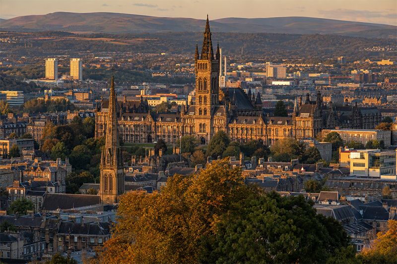 Edinburgh aerial shot