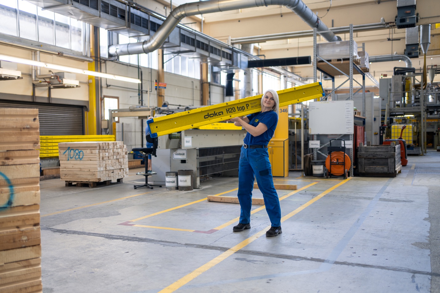 Doka products in factory