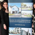 Lisa McPherson and Ruth MacDonald at the recent Hearts for Jude Ladies Day with Dandara’s Claire Bathgate