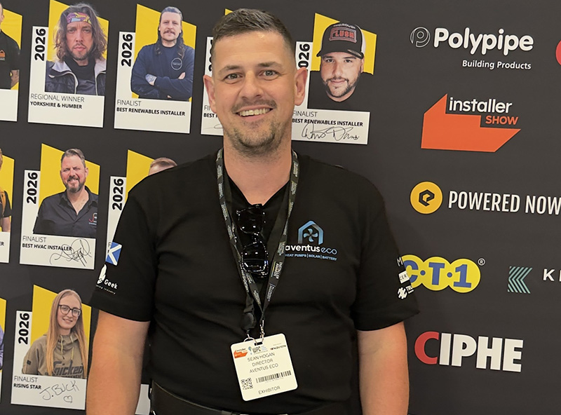 Sean Hogan was crowned Scotland’s best heating installer for 2026