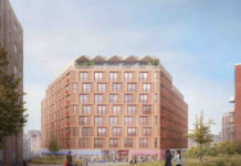 CGI of The Social Hub, Edinburgh